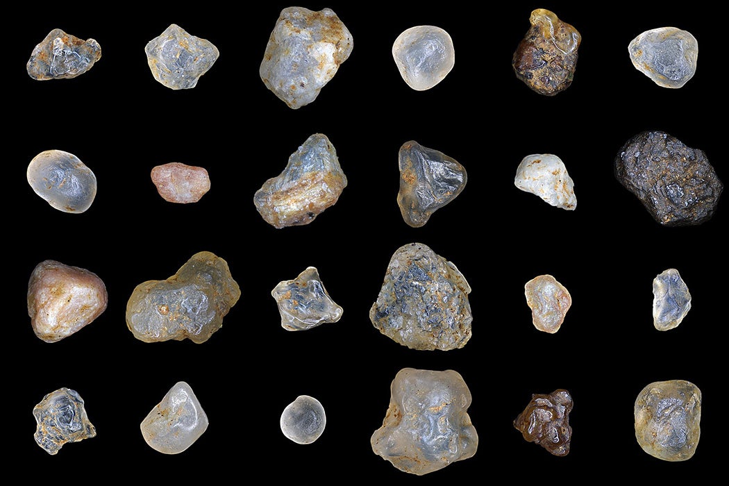 Grains of sand