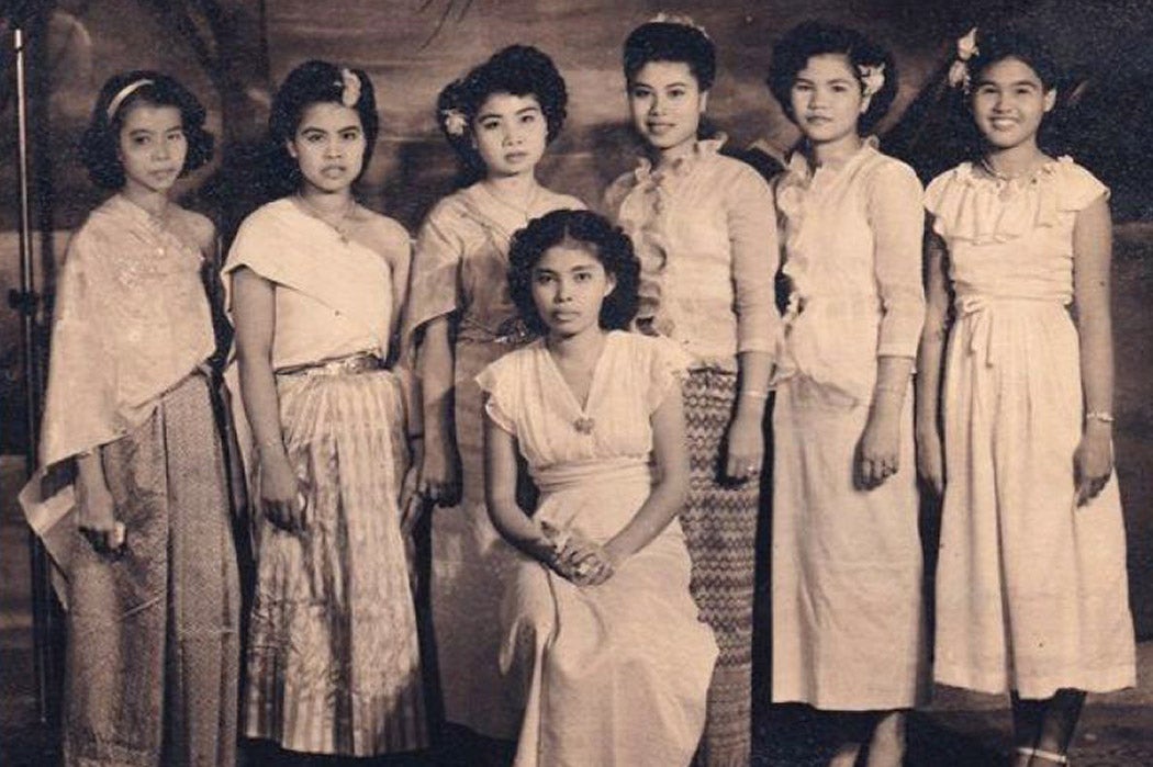 Miss Songkran Surin contest in 1953