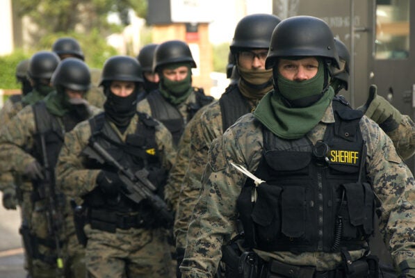 SWAT Team members