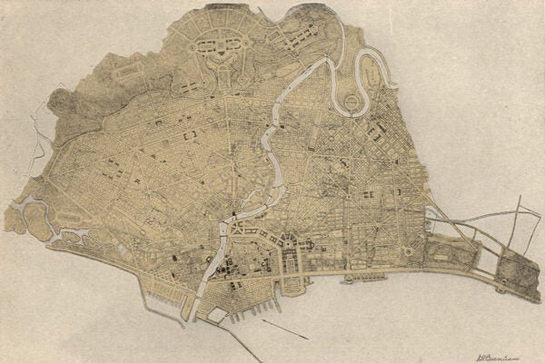 Plans for the development of Manila by Daniel H. Burnham and Edward H. Bennett