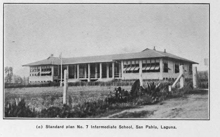 Gabaldon building built by the American Insular Government of the Philippines, 1915
