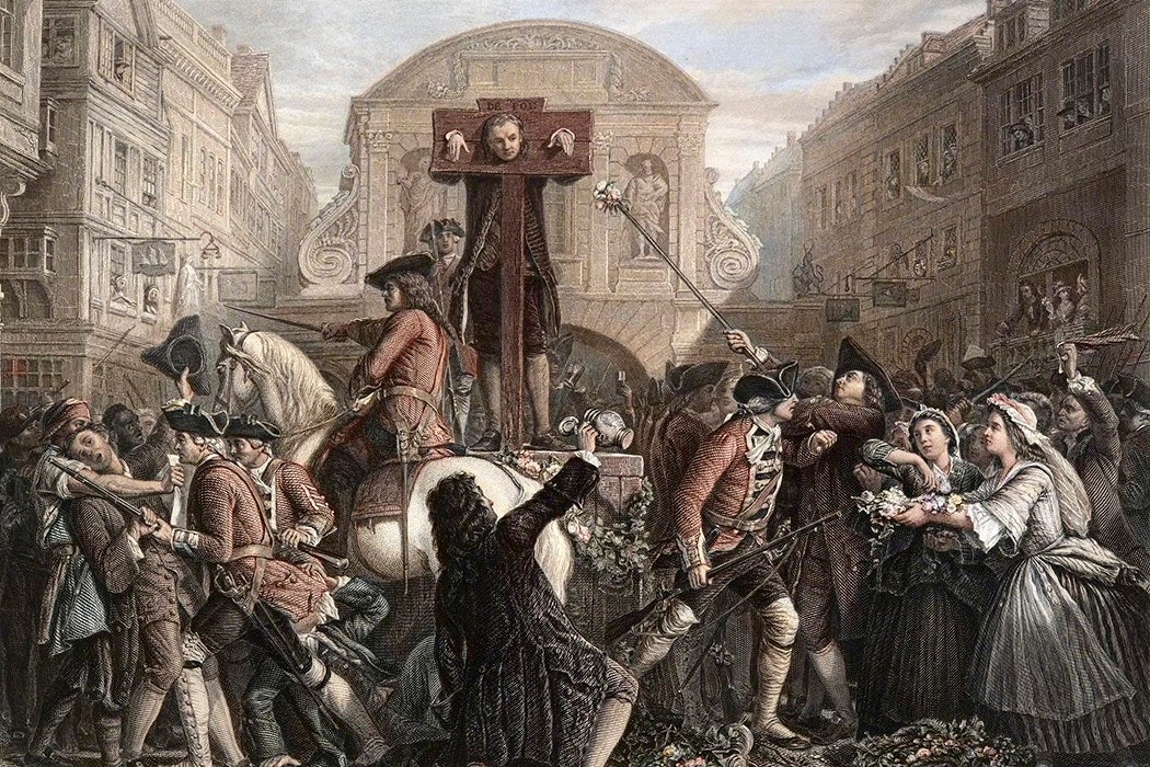 Daniel Defoe, author of Robinson Crusoe, Put in the Pillory