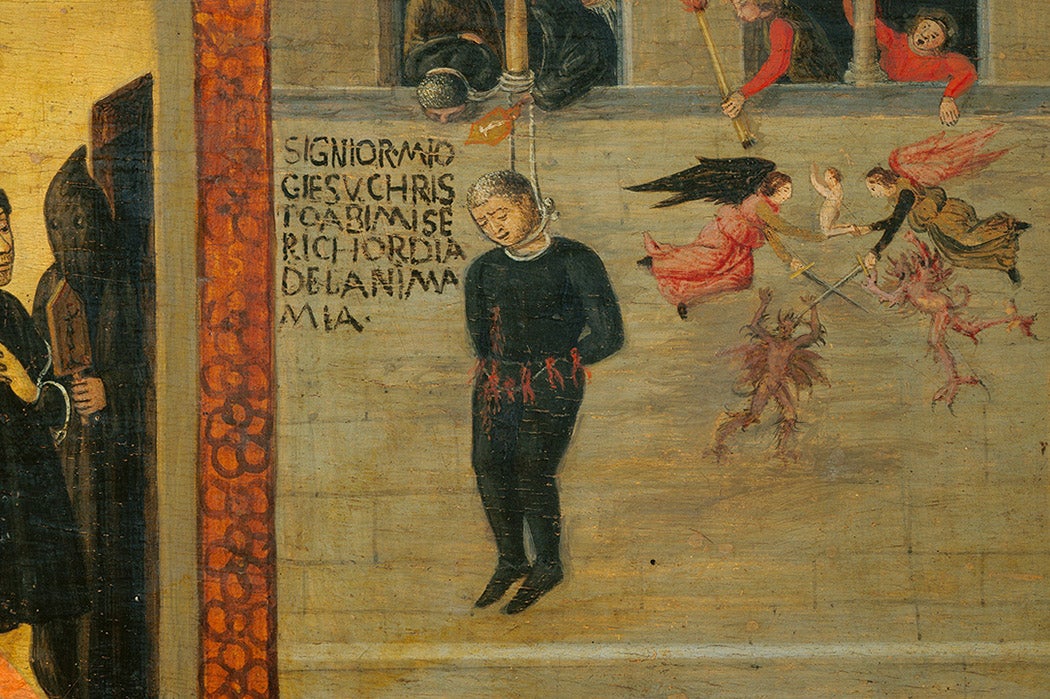 Detail of The Story of the Florentine Antonio Rinaldeschi, dated 1501/2