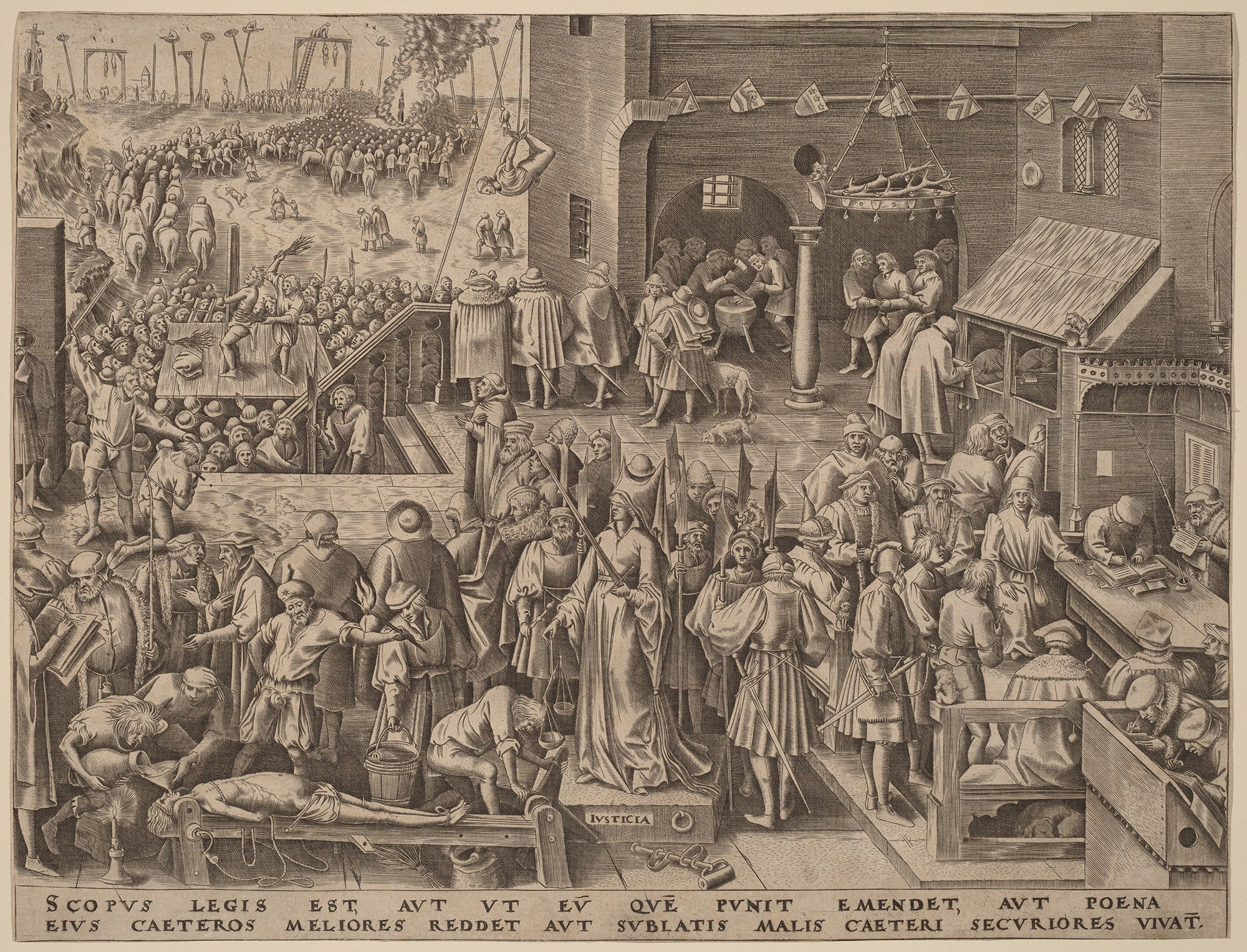 Justice by Philip Galle, 1559