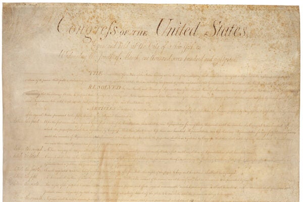 Bill of Rights, 1791