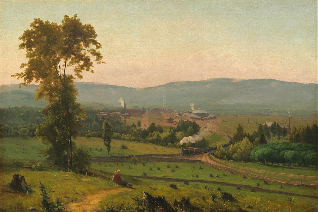 The Lackawanna Valley by George Inness, 1856