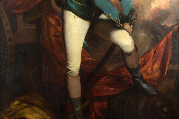 Portrait of Sir Banastre Tarleton by Joshua Reynolds, 1782