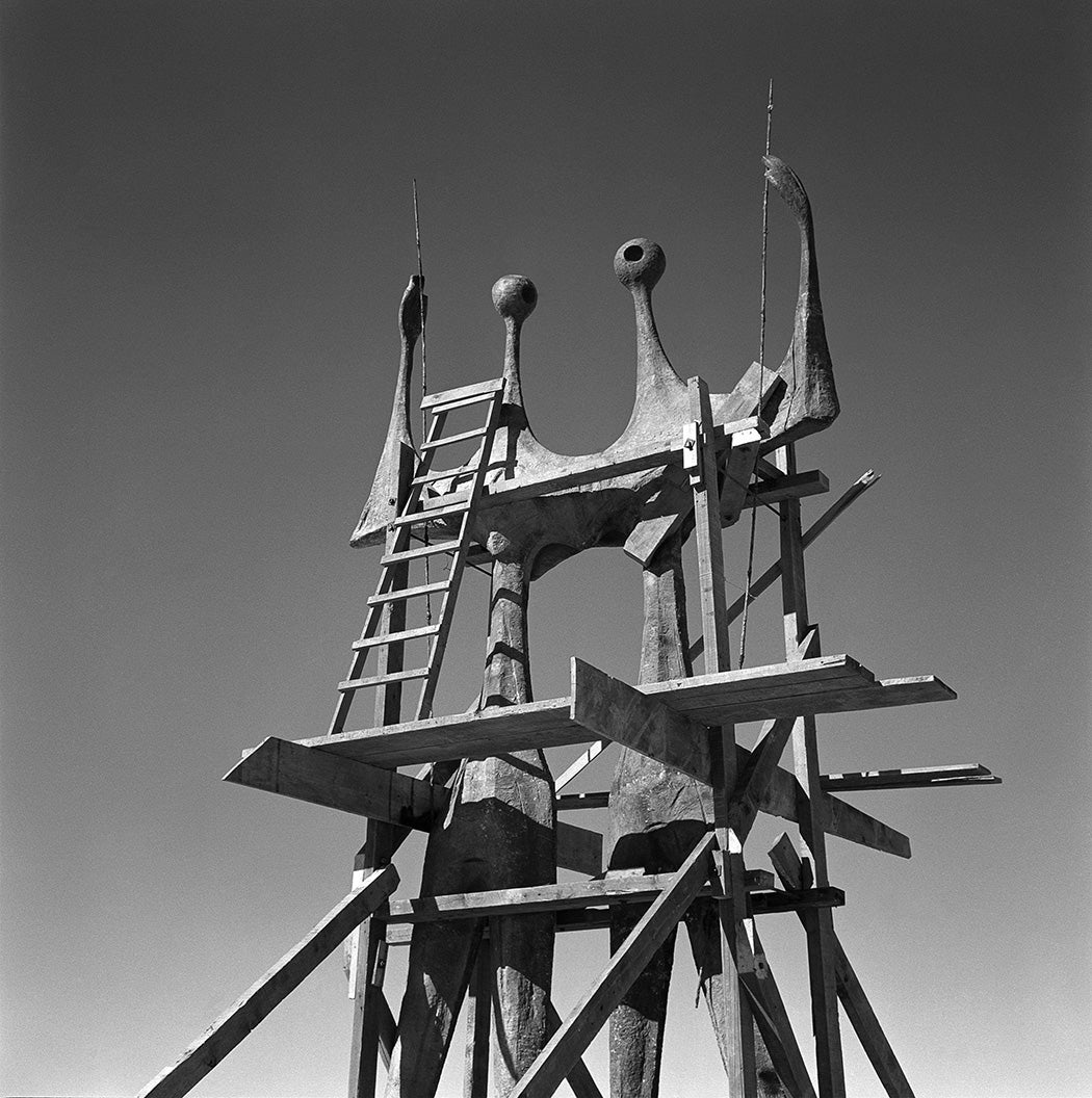 "Os Candangos" or "Os Guerreiros", sculpture by Bruno Giorgi