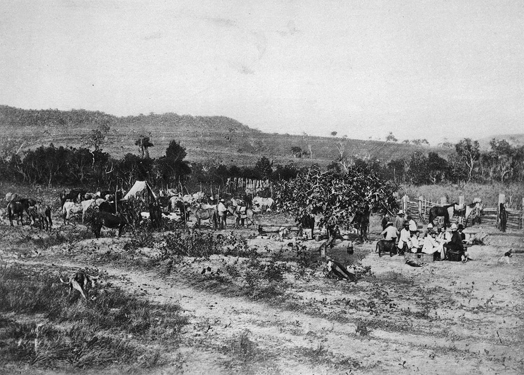 Camping in Macacos, 1894