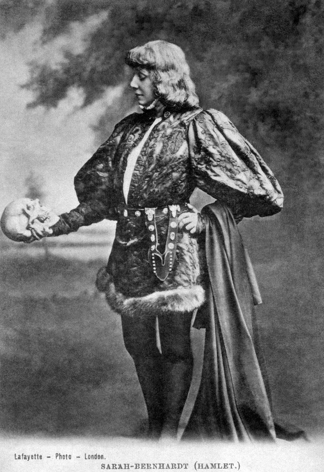 Sarah Bernhardt in Hamlet, 1899