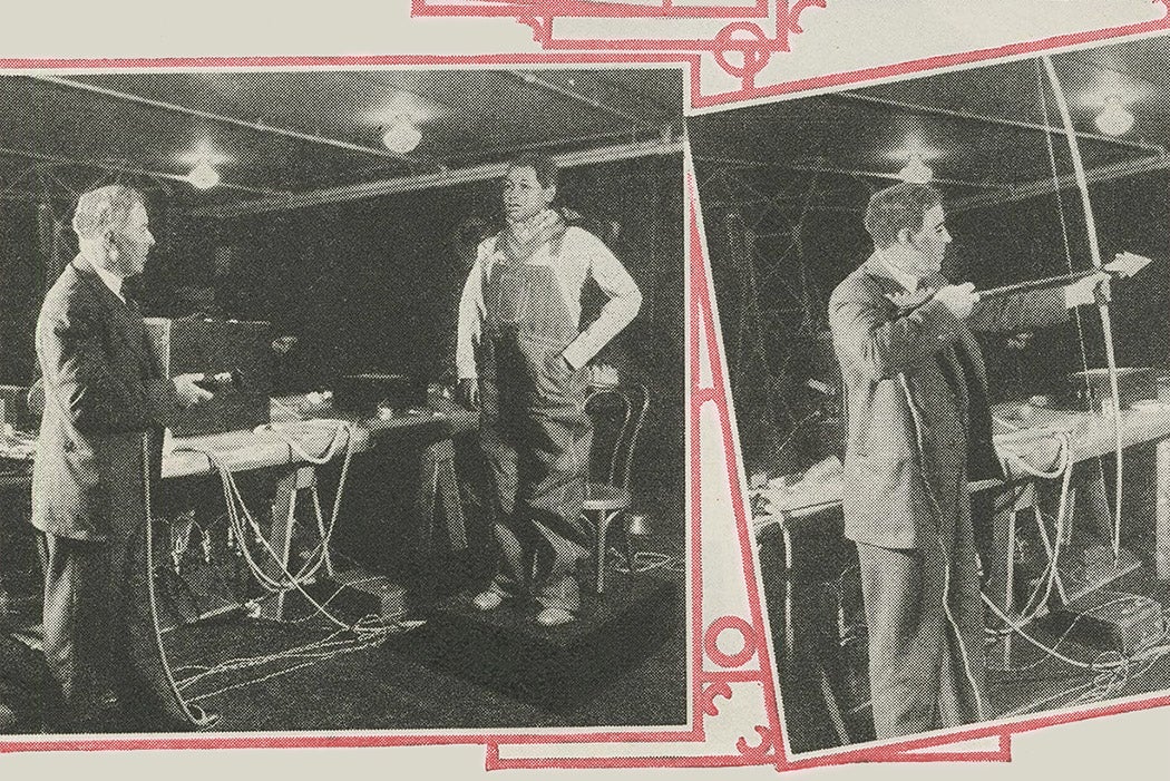 Images of Rastus Robot in an issue of Radio-Craft magazine from 1931