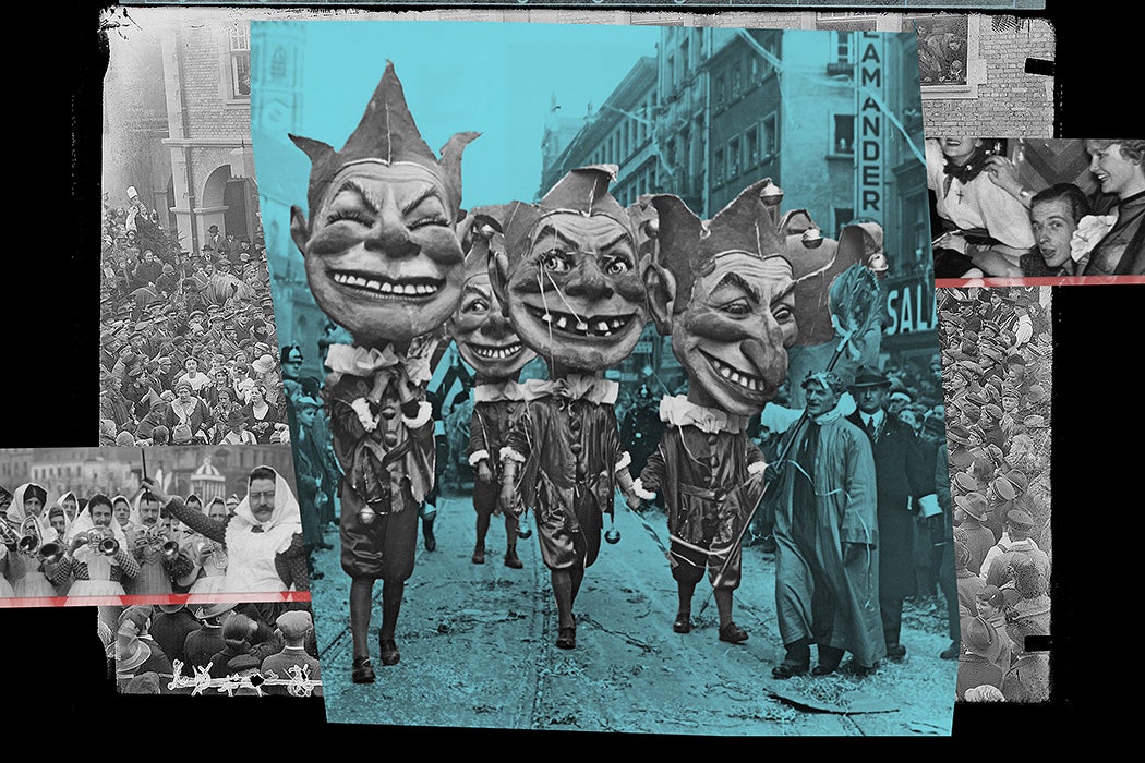 An illustration of German carnival