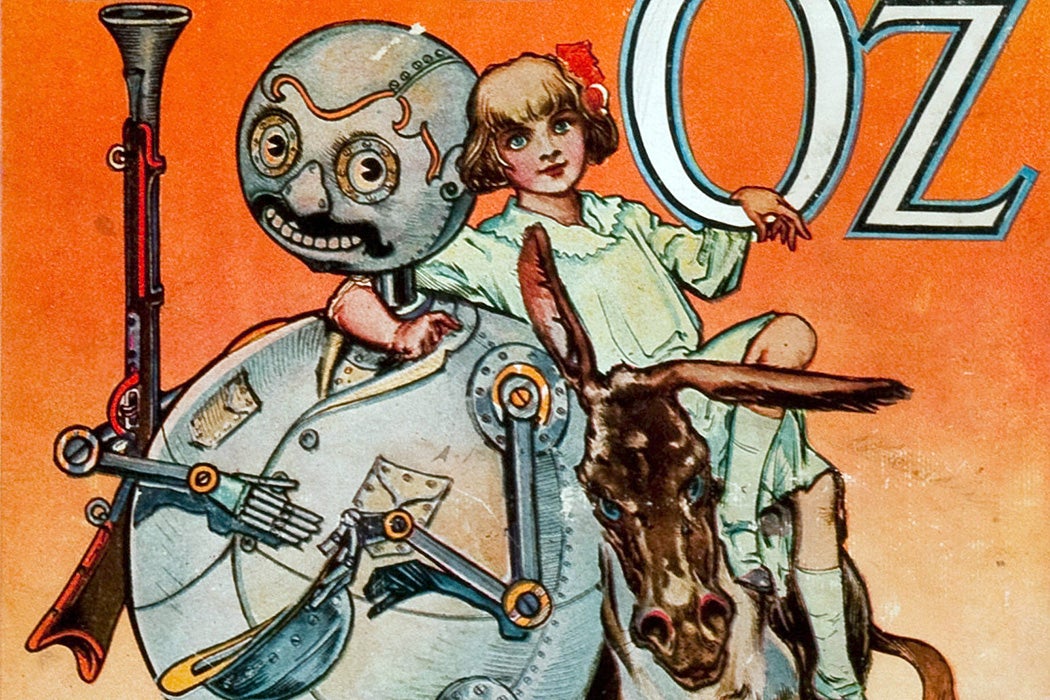 From the cover of Tik-Tok of Oz, 1914