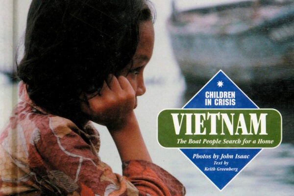 From the cover of Vietnam: The Boat People Search for a Home
