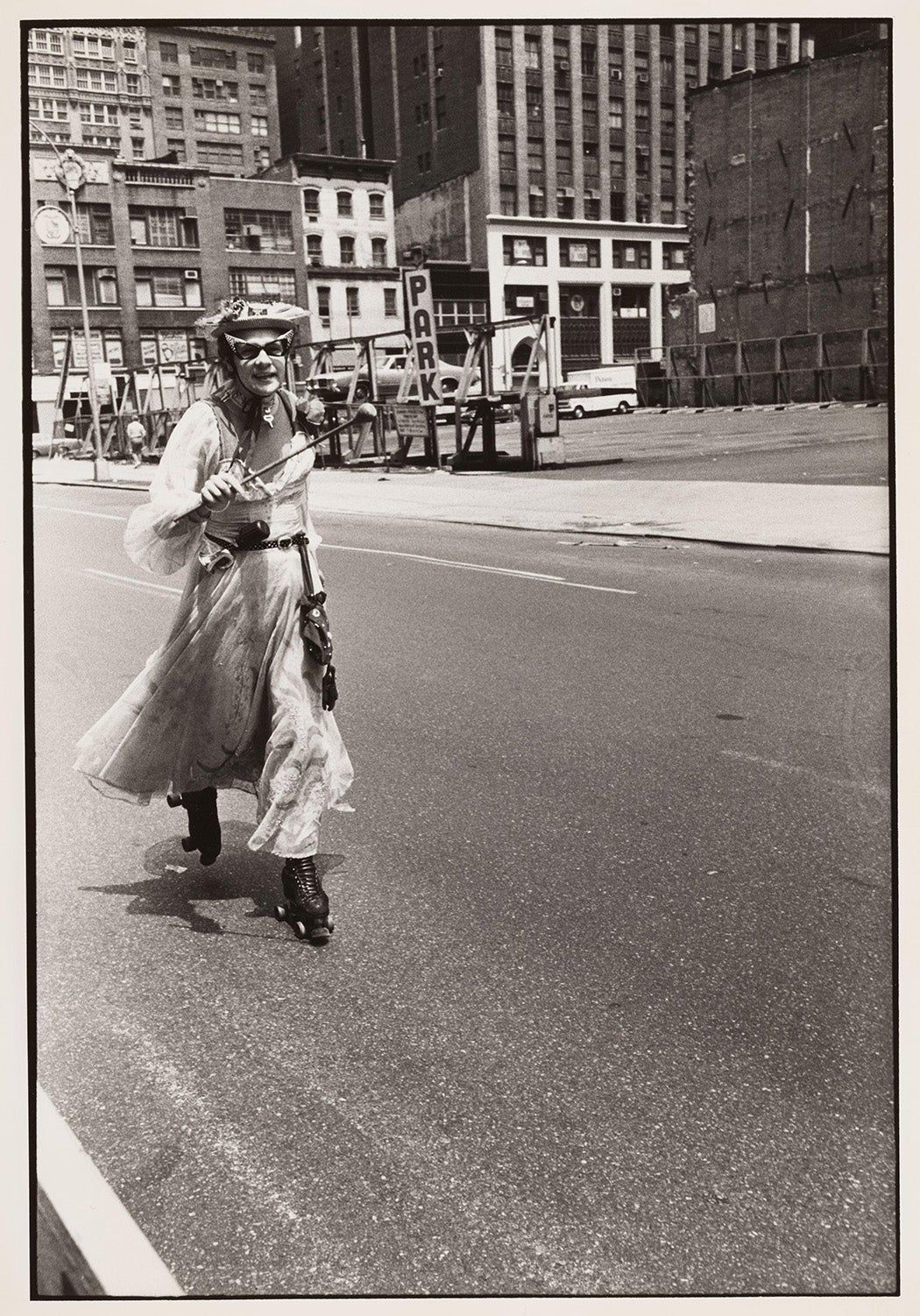 Portrait of Rollerena by Leonard Fink, 1975