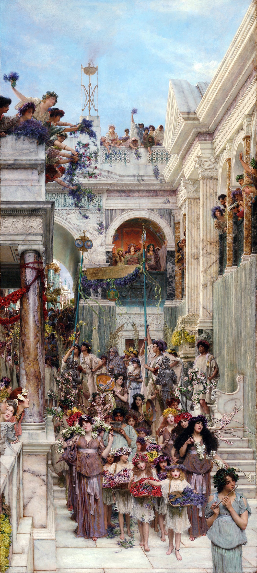 Spring by Sir Walter Alma Tadema, 1894.