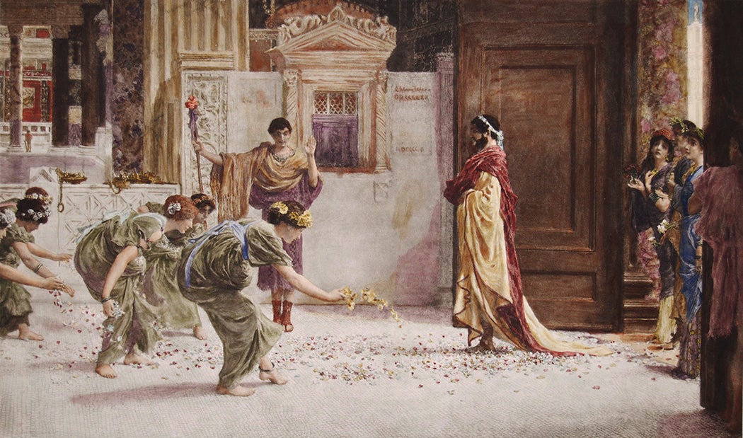 Caracalla by Sir Lawrence Alma-Tadema, 1902. via Wikimedia Commons
