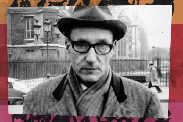 A collage of William S. Burroughs