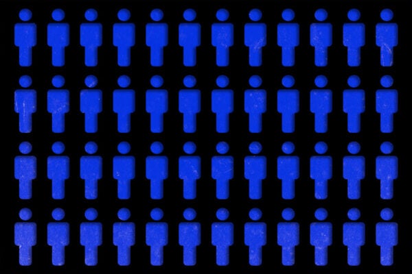 A visual representing counting people