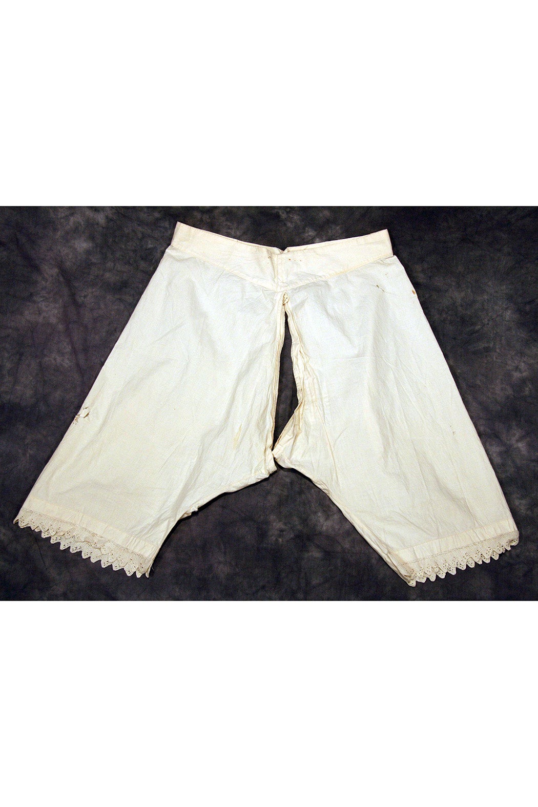 White Under-split Drawers from the 1890s.