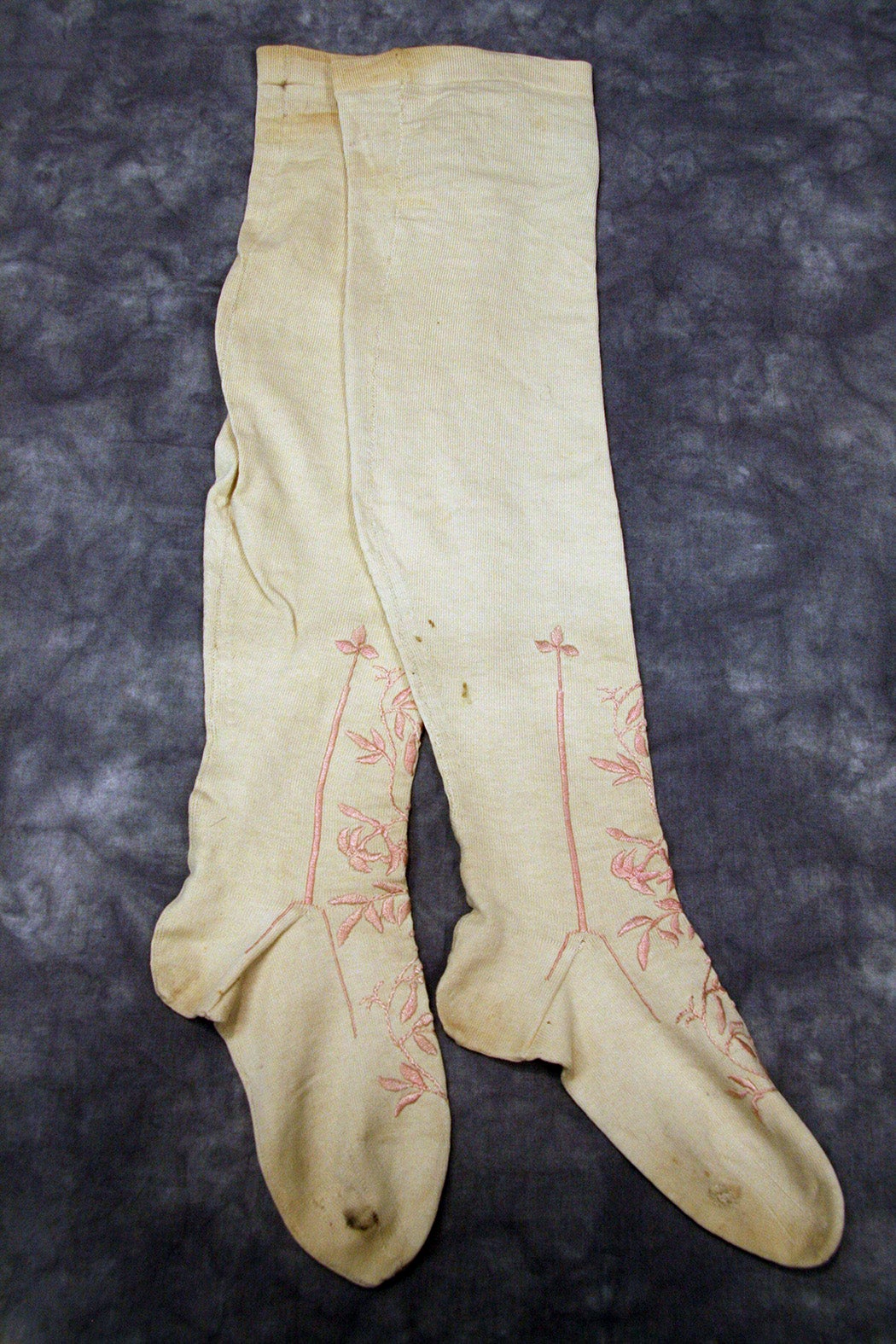 Off-white Stockings, ca. 1900.