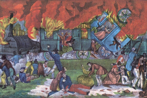 The Great Railway Disaster between Paris and Versailles, 1842