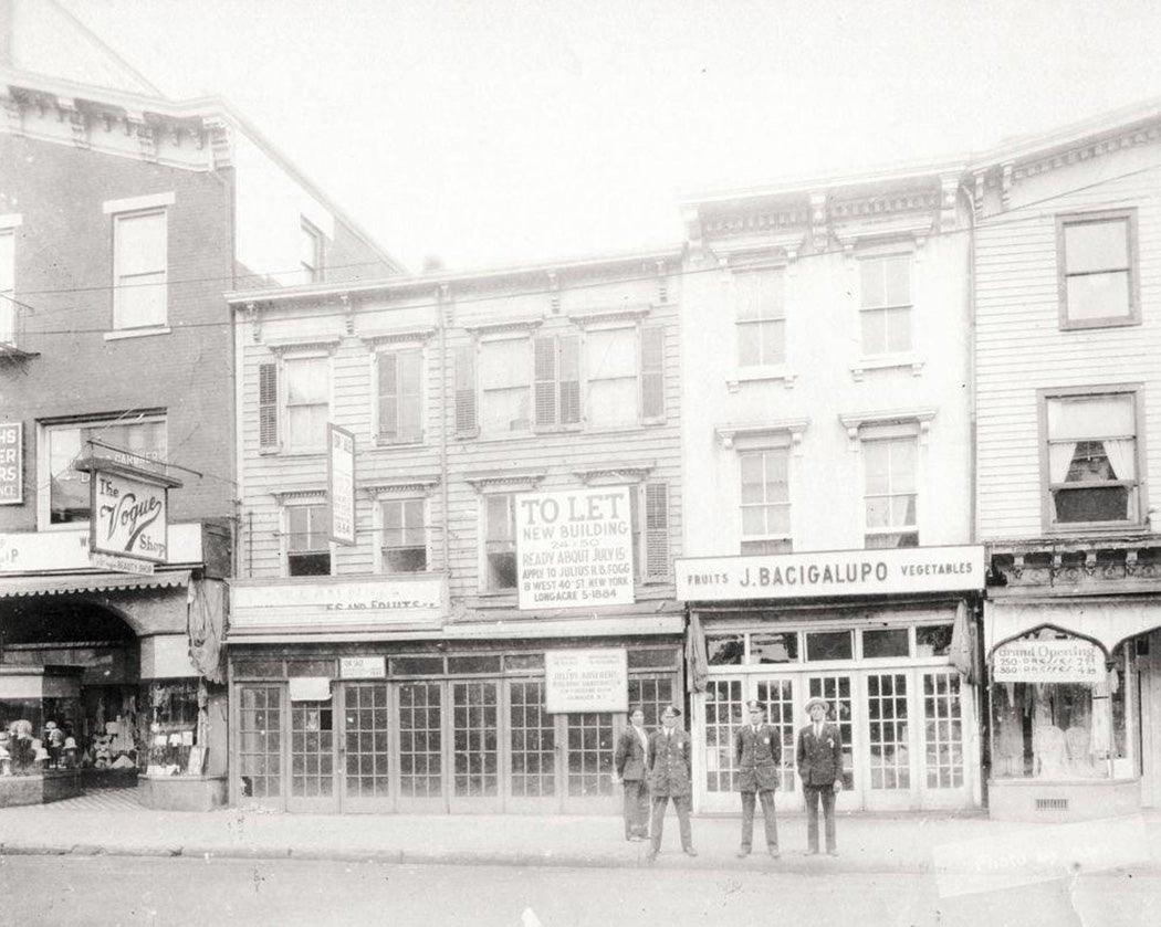 Storefronts on Main Street, Hempstead Village
