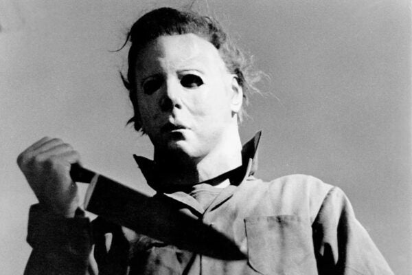 Publicity photo of Michael Myers for Halloween (1978)