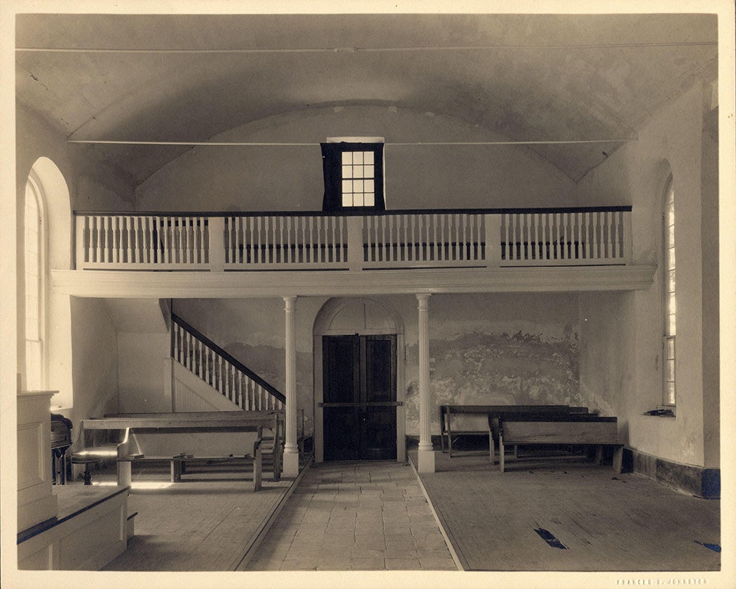 St. John's Church, King William, Virginia, ca. 1929-1935. Click on the image to take a closer look.