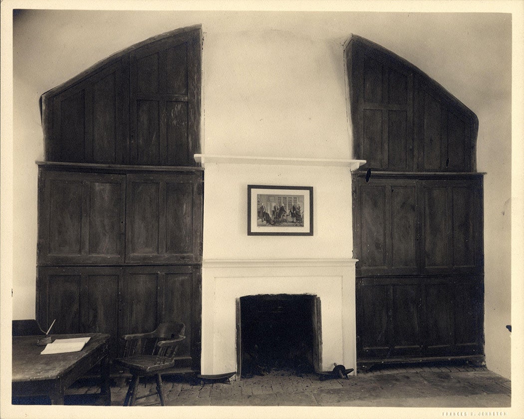 Clerk's Office, Northampton, Virginia, ca. 1929-1935. Click on the image to take a closer look.